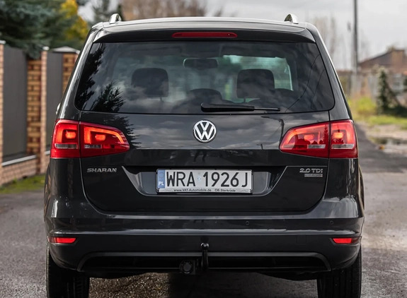 Volkswagen Sharan cena 49900 przebieg: 245000, rok produkcji 2013 z Radom małe 497